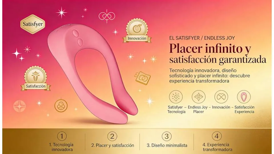 Satisfyer Endless Joy: funciones, uso y cuidados